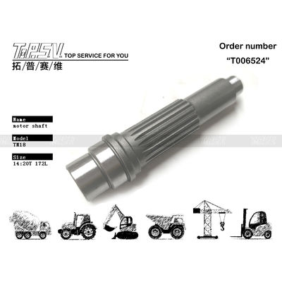 Good price হাইড্রোলিক পাম্প TM18 খননকারীর ভ্রমণ মোটর শ্যাফটের সহজ পরিবহনের জন্য সুবিধাজনক ডিলড ব্যাগ প্যাকেজিং অনলাইন