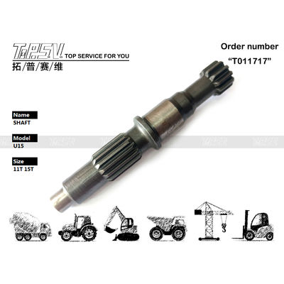 Good price U15 Excavator Transmission Travel Motor Shaft Steel Excavator Travel Motor Parts for Heavy-Duty Applications অনলাইন