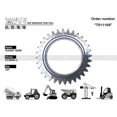 Good price FUFZD8718-1-06 PC30MR-2 এক্সক্যাভেটর ভ্রমণ 2 স্টেজ গ্রহীয় গিয়ার অনলাইন