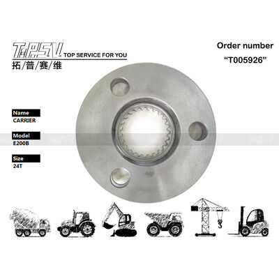 Good price 094-1514 কালো E200B Excavator ভ্রমণ 2 স্টেজ ক্যারিয়ার যথার্থ প্রকৌশল উপাদান Excavator অপারেশন জন্য মসৃণ ঘূর্ণন এবং স্থিতিশীলতা নিশ্চিত অনলাইন