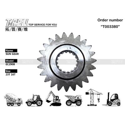 Good price VOE14547279 ইস্পাত EC290B Excavator Swing 1 স্টেজ সান গিয়ার Excavator ট্রান্সমিশন সিস্টেমে সহজ ইনস্টলেশনের জন্য মসৃণ ইনস্টলেশন অনলাইন