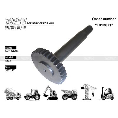 Good price যন্ত্রপাতি মেরামতের দোকান E315 খননকারীর ভ্রমণ ১ স্তর সান গিয়ার গিয়ার বক্স প্ল্যানেটারি হ্রাসকারী ভারী শুল্ক টেকসই নির্মাণ সরঞ্জাম গিয়ারবক্স অংশ অনলাইন