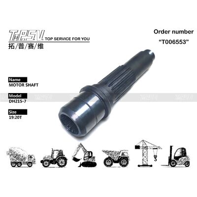 Good price দীর্ঘস্থায়ী স্থায়িত্বের জন্য K9007415 প্যাকিং প্রকার DH215-7 এক্সকাভেটর ট্র্যাভেল মোটর শ্যাফ্টের উপর নির্ভর করে অনলাইন