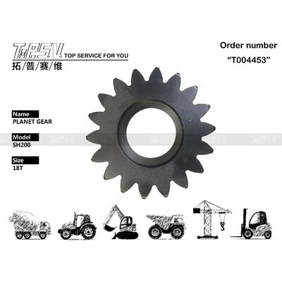 KRC0150 নিম্ন গোলমাল স্তর বৃত্তাকার SH200A1 Excavator Swing 2 Stage Planetary Gear For Aftermarket Replacement