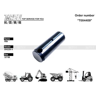 Good price উচ্চ স্থায়িত্ব DH220-5 এক্সকাভেটর সুইং 2 স্টেজ গিয়ার পিন অনলাইন