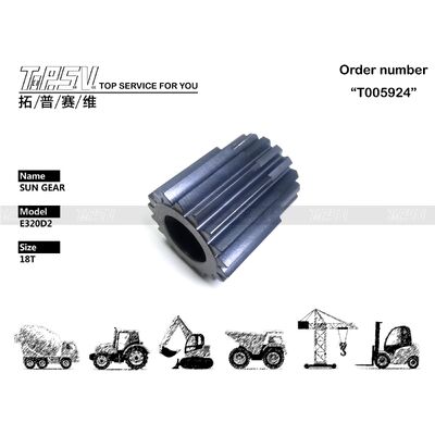 Good price 333-2990 E320D2 এক্সকাভেটর ট্রাভেল 2 স্টেজ সান গিয়ার পার্টস ট্র্যাভেল ড্রাইভ এক্সক্যাভেটর খুচরা যন্ত্রাংশ অনলাইন