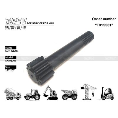 Good price DX225-9 এক্সক্যাভেটর ট্রাভেল 1 স্টেজ সান গিয়ার পার্টস ট্রাভেল ড্রাইভ এক্সক্যাভেটর খুচরা যন্ত্রাংশ অনলাইন