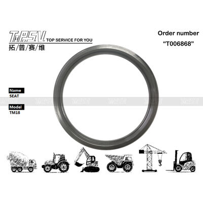 TM18 Excavator Travel Seal Seat Parts For Travel Drive Excavator Spare Parts