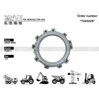 Good price 20X-26-21180 PC60-5 সুইং ড্রাইভ এক্সক্যাভেটর খুচরা যন্ত্রাংশের জন্য খননকারী সুইং গিয়ার রিং যন্ত্রাংশ অনলাইন