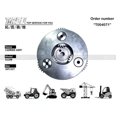 086-0799 E120B Excavator Swing 2 Stage Carrier ASSY Swing Drive Excavator Spare Parts এর জন্য অংশ