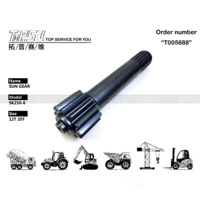 LQ15V00007S099 SK250-6 Excavator Travel 1 Stage Planet Gear Parts For Travel Drive Excavator Spare Parts যাত্রীবাহী ড্রাইভের জন্য প্ল্যানেট গিয়ার পার্টস